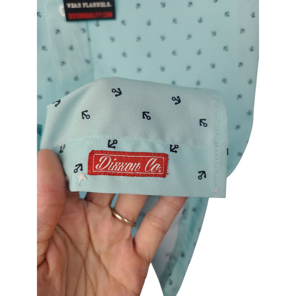 DIXXON FLANNEL WOMENS "THE AVERY" VACATION PARTY SHIRT Size Large NWT - Picture 5 of 9